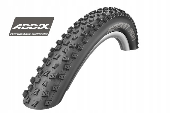 Opona rowerowa Schwalbe Rocket Ron 29x2.10 zwijana 535g Addix