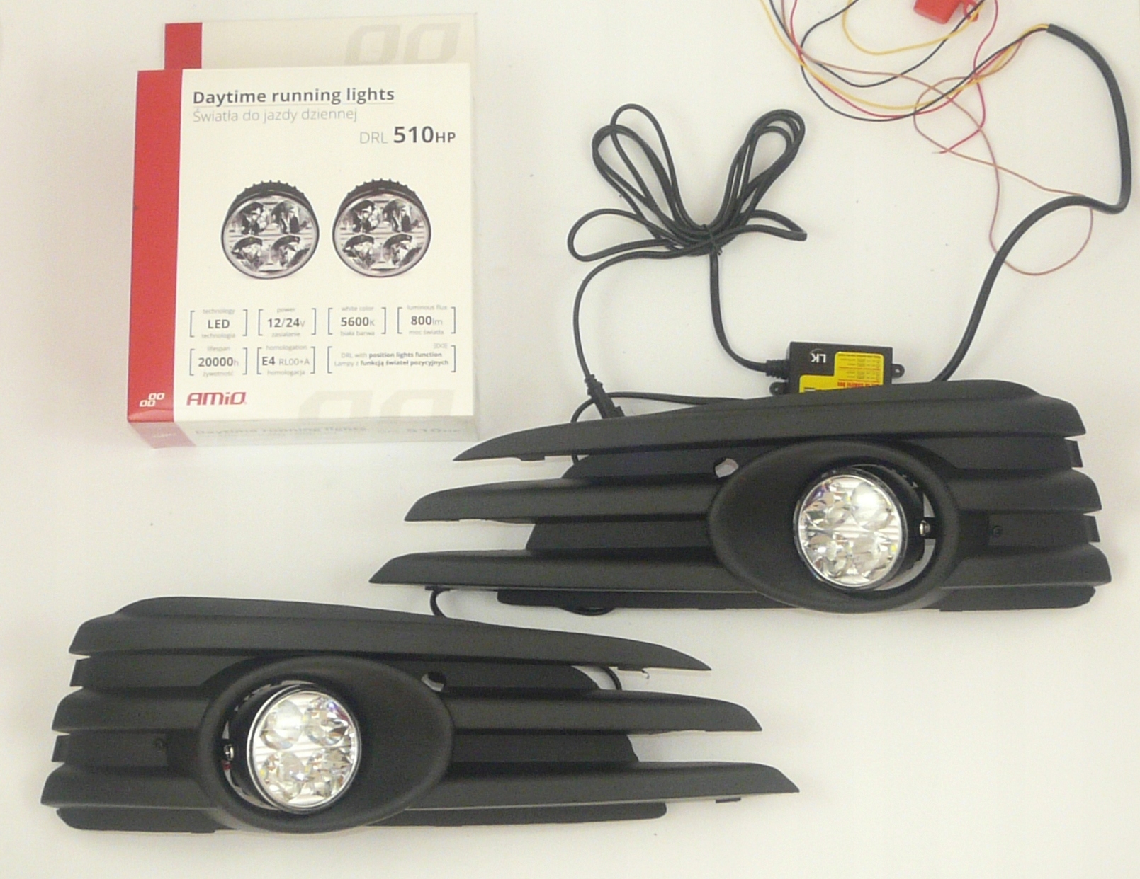 Lampy światła dzienne dziennej DRL LED Opel Vectra C 2005-2008