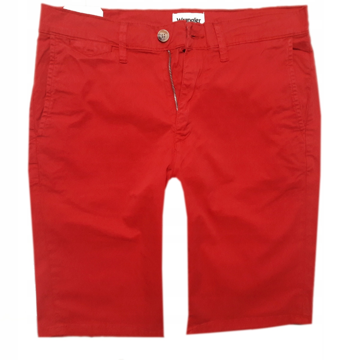 

Spodenki materiałowe Wrangler Chino Czerwone W33