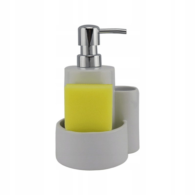 

Dozownik Ceramiczny Do Mydła Płynu Naczyń Biały