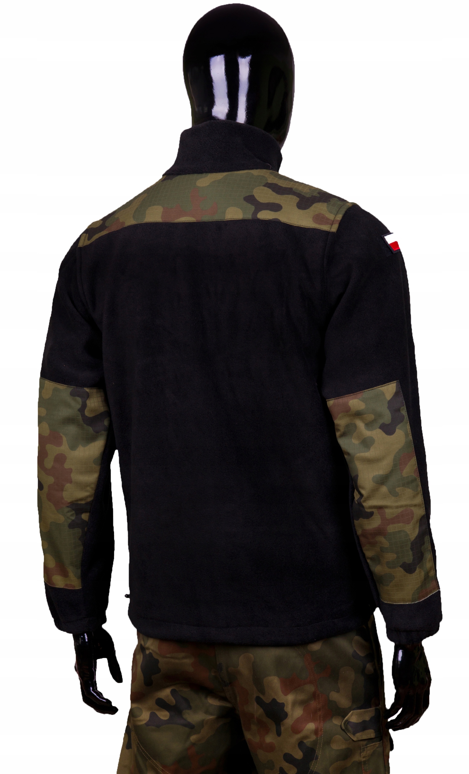 Polar Wojskowy MORO + 2 FLAGI od S-XXXL GRUBY r. S Rozmiar S