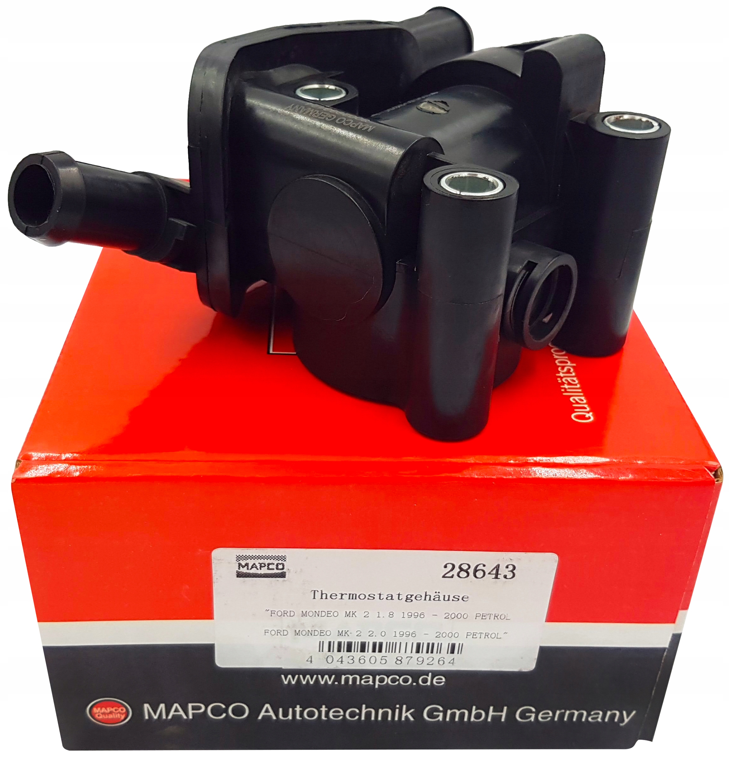 OBUDOWA TERMOSTATU MAPCO DO FORD COUGAR 2 0 16V