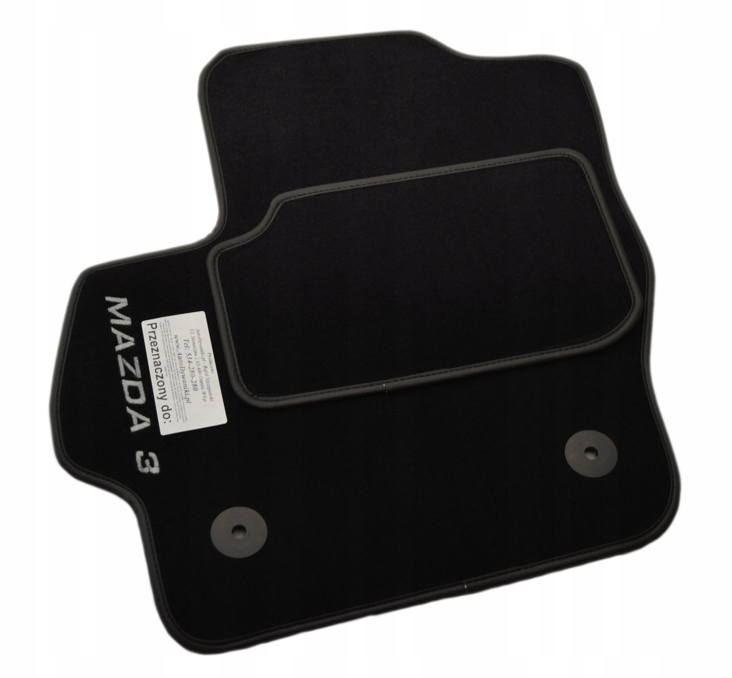 Mazda 3 2009 2013r Dywaniki welurowe CL HAFTx4 Multi Element Set Sets