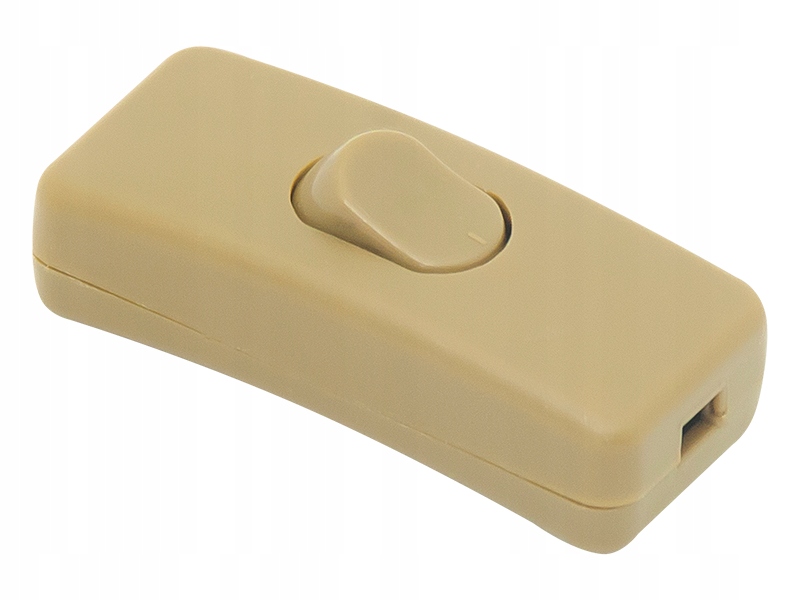 

Przełącznik przelotowy do lampek BRĄZ0WY 230V(2795