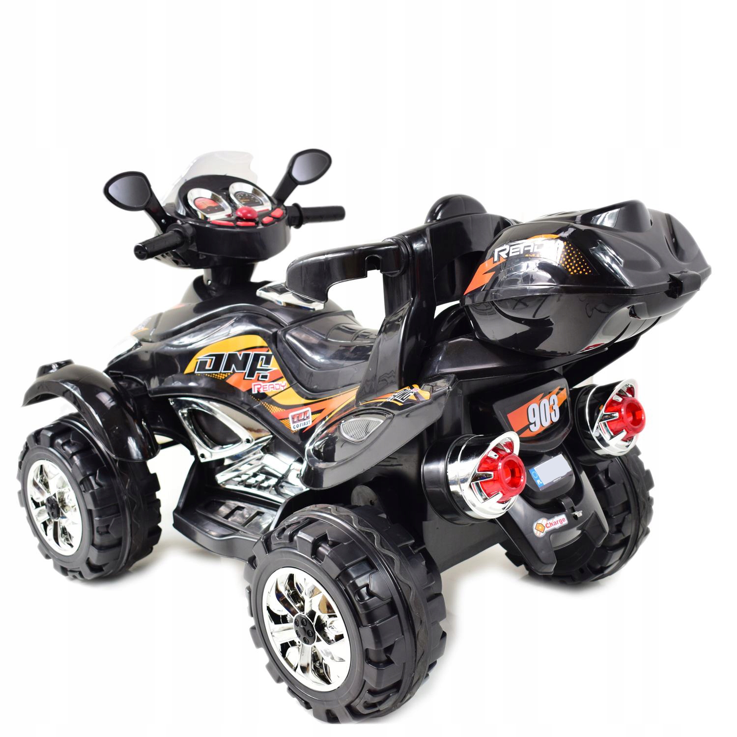 SUPER QUAD STRONG NA AKUMULATOR 2 SILNIKI MOCNY Kolor Czarny