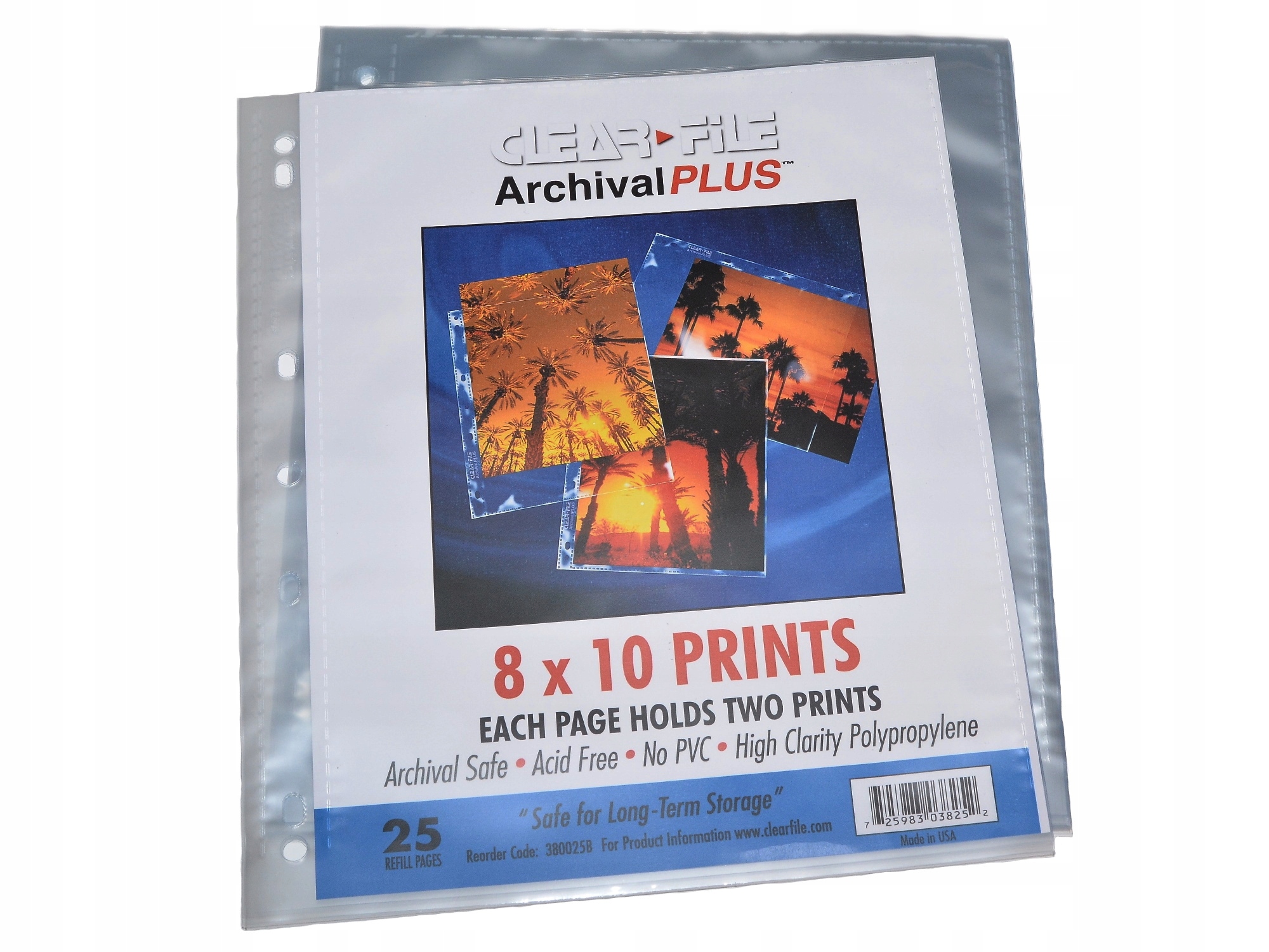 

Koszulka na film kliszę slajd 8x10 do segregatora