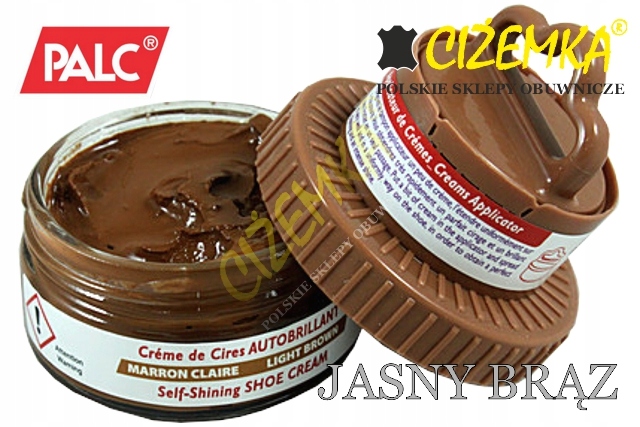 PALC PASTA KREM WOSKOWY SKÓR BUTÓW BRĄZOWY JASNY EAN (GTIN) 8411250009927
