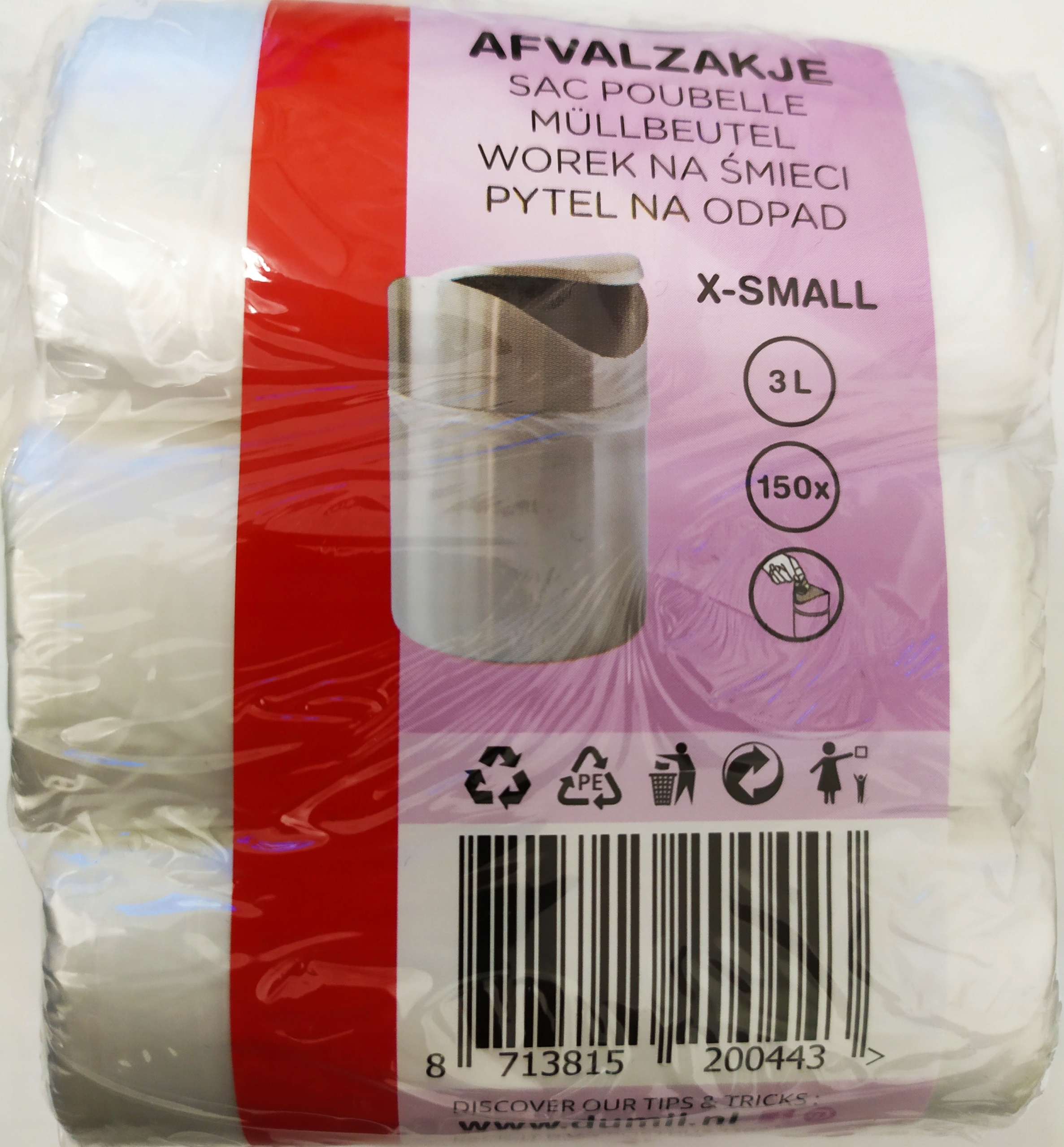 

Dumil Worki na odpady łazienkowe 3L 150szt