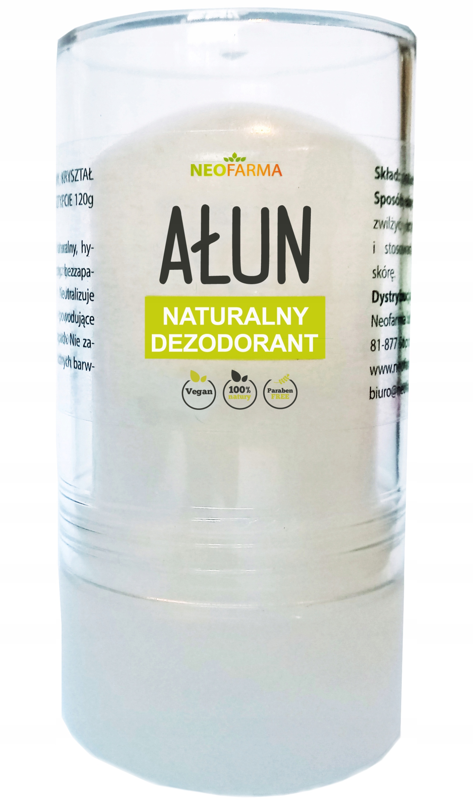 

Ałun Kryształ Naturalny Antyperspirant 115g