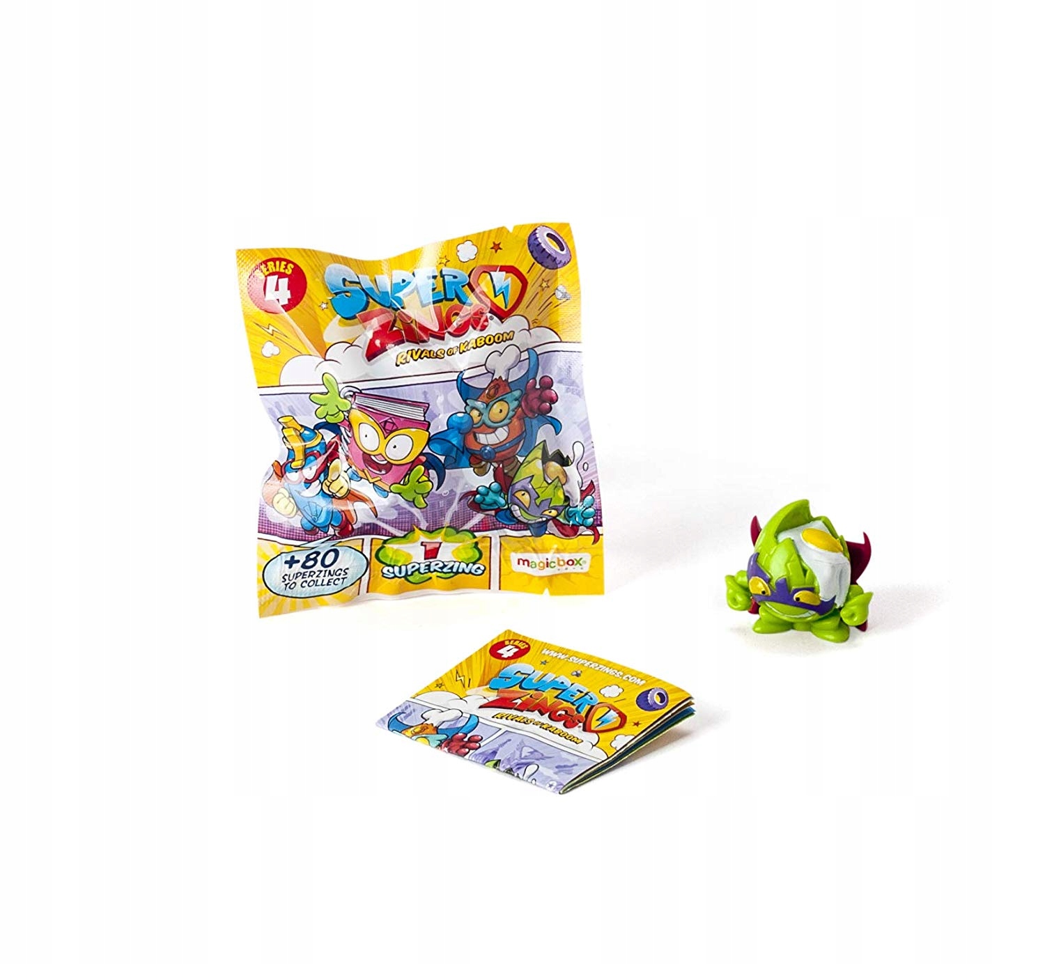 

Super Zings Seria 4 Saszetka Superzings Figurki S4