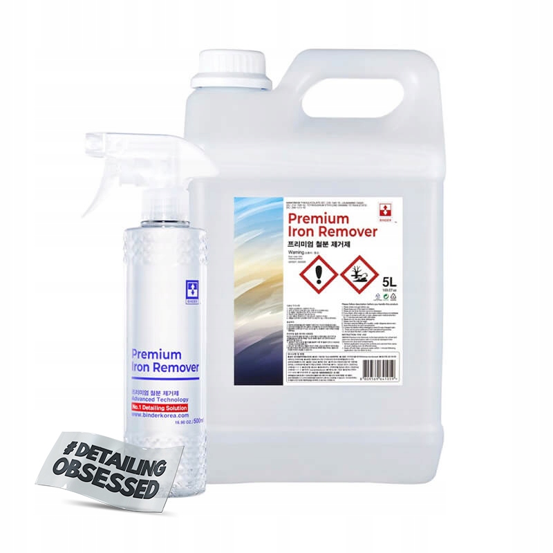 5L+500 мл премиум железа Remover Binder Kit