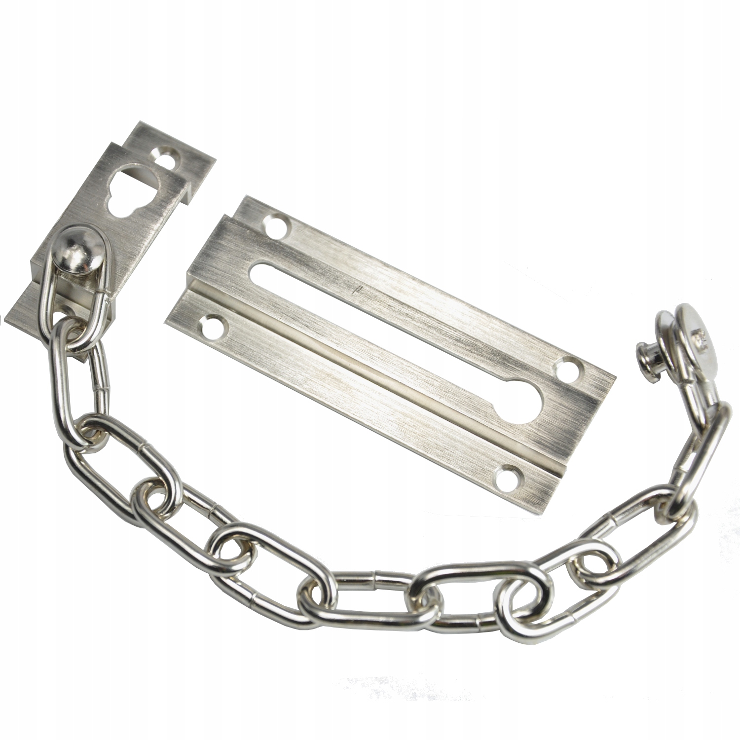 ZAPORNICA DO DRZWI ŁAŃCUCH BLOKADA RYGIEL MOSIĘŻNA