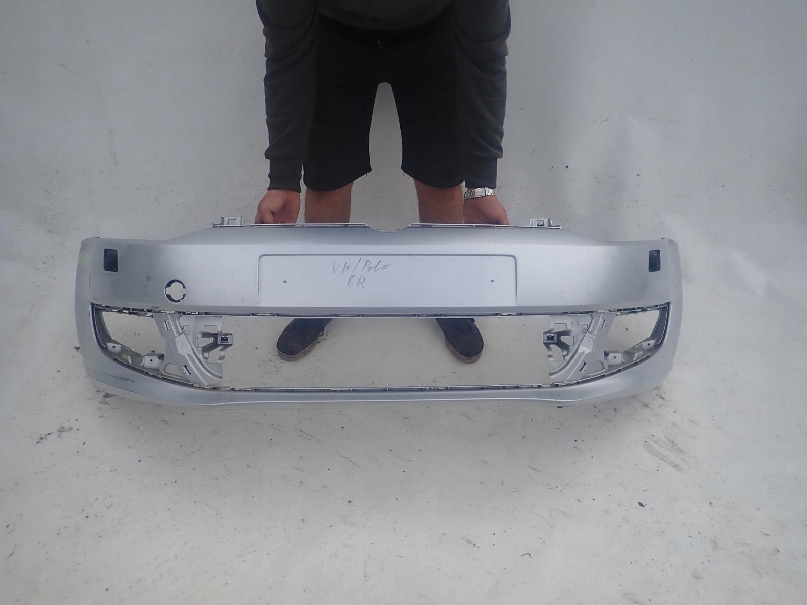 VW POLO V 5 6R 09-14 bumper front front washer