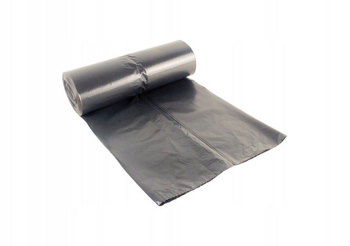 

Mocne worki na śmieci odpady Ldpe 60l 10 sztuk
