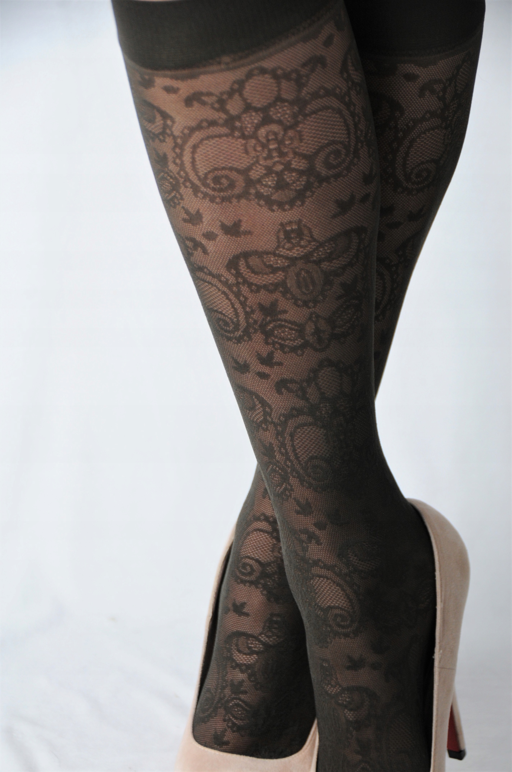 

Podkolanówki Falke Prince Wzór Grafit Brąz -50%