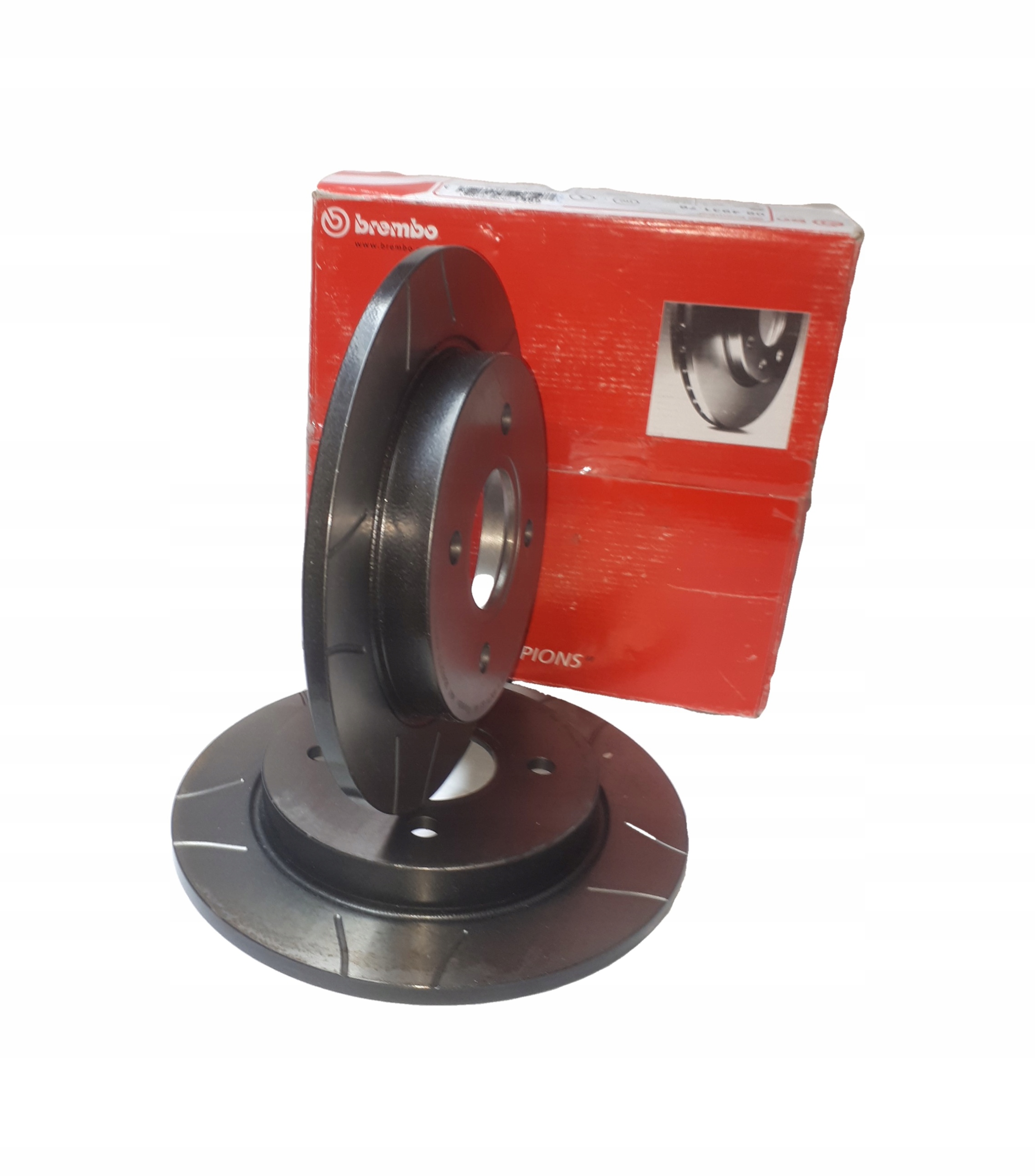 08.4931.76 - 2X ЗАДНІ ГАЛЬМІВНІ ДИСКИ FORD FIESTA FOCUS SIERRA