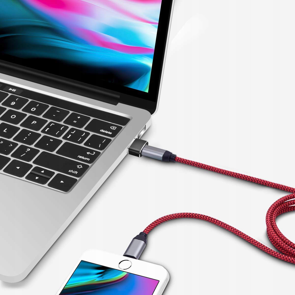 ADAPTER OTG PRZEJŚCIÓWKA USB-A do USB-C TYP-C Stan opakowania oryginalne