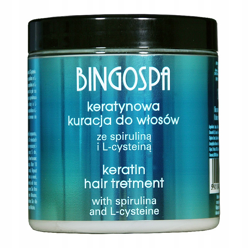 

Keratynowa Kuracja Spirulina L-cysteina BingoSpa