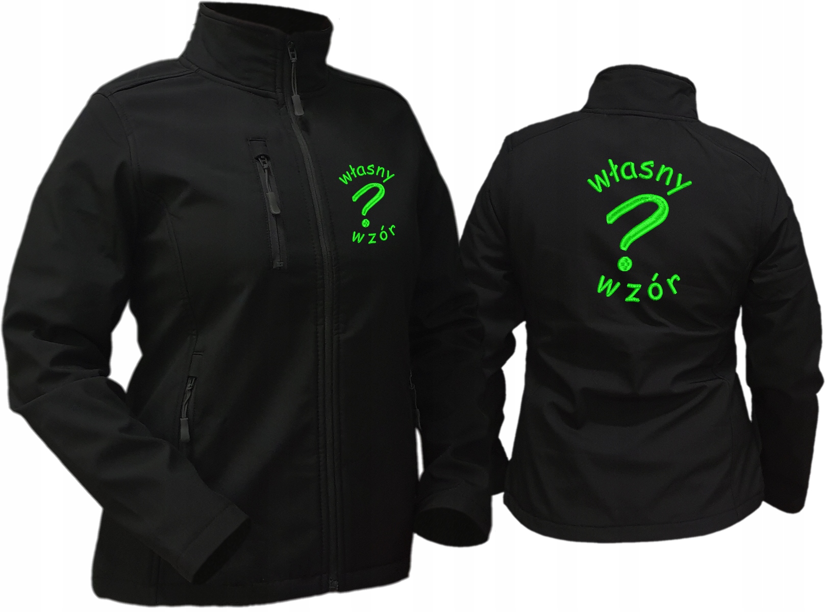 

Damski Softshell Z Haftem Własnego Wzoru Logo firm