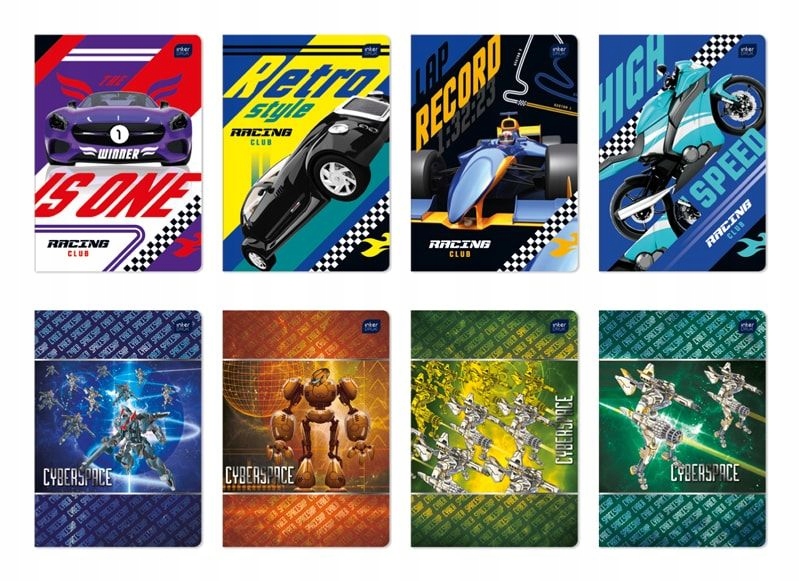 

Zeszyt A5 16k trzy linie kolorowe boys Lublin