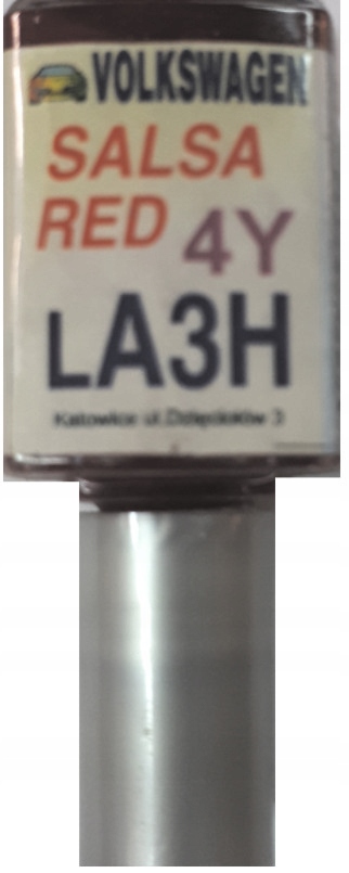 

Vw LA3H 4Y Salsa Red Lakier Zaprawka Do Rys Ara