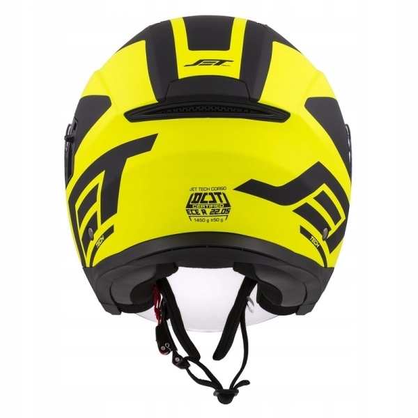 KASK MOTOCYKLOWY WZMOCNINA SZYBA JET CASSIDA NEW S Obwód głowy 55-56 cm