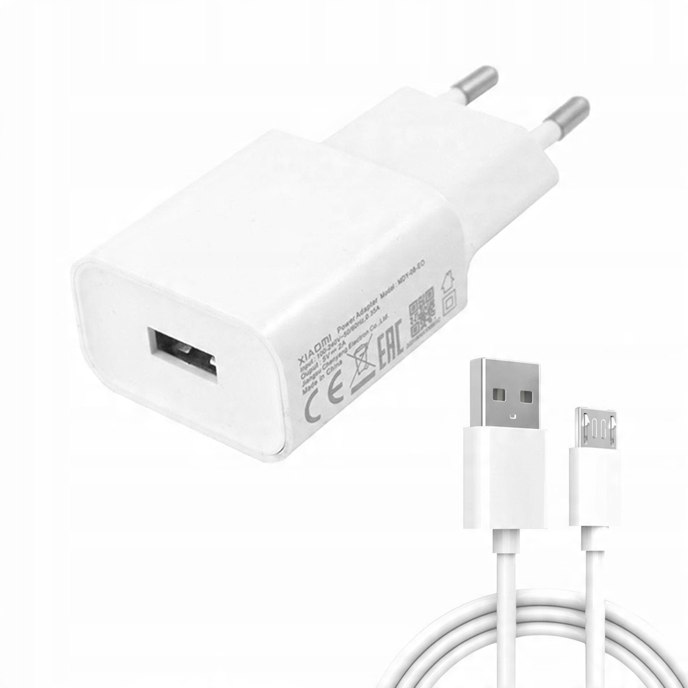 

Ładowarka Sieciowa Xiaomi microUSB do Redmi 9A