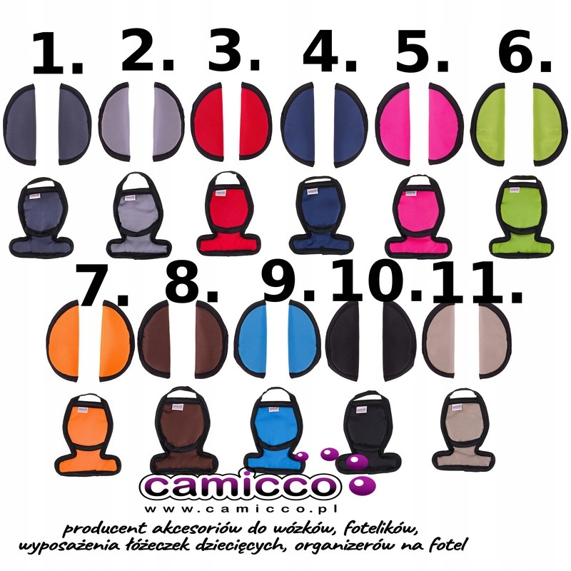 OCHRANIACZE osłonka ochraniacz na pasy MAXI COSI Kod producenta CAM308
