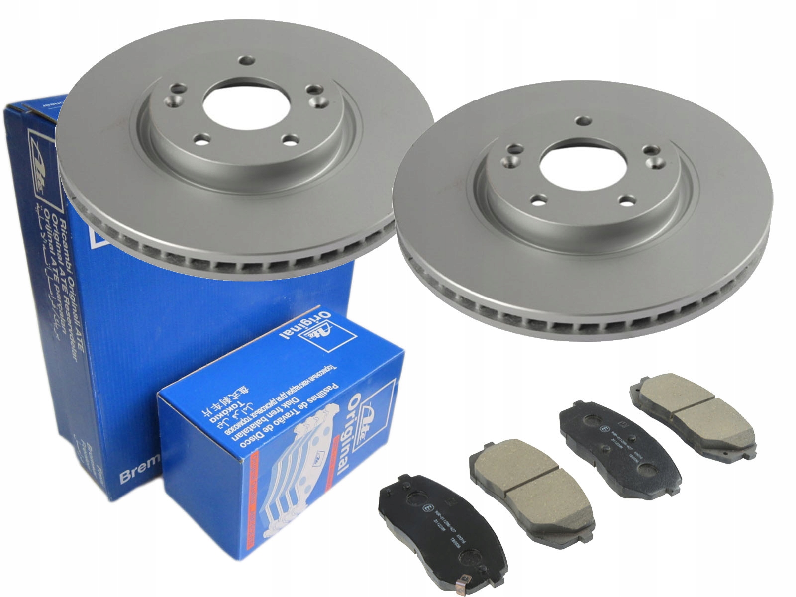 Диски + колодки ATE передні HYUNDAI i40 IX35 300 мм