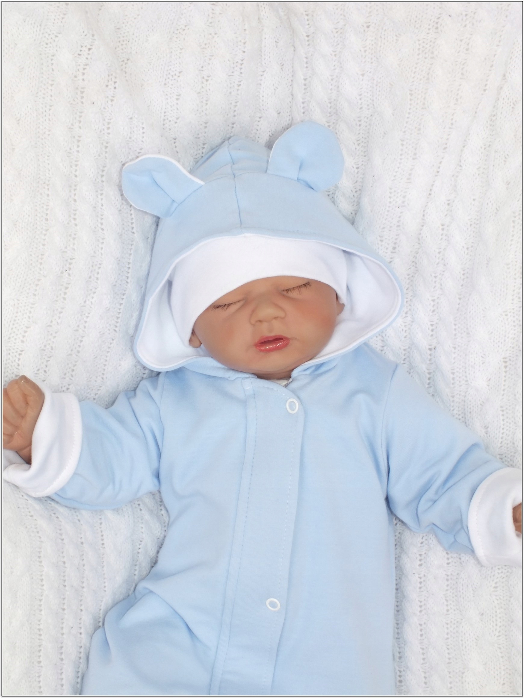 Kombinezon WIOSNA LATO JESIEŃ 100% BAWEŁNA 74 Rękaw długi rękaw