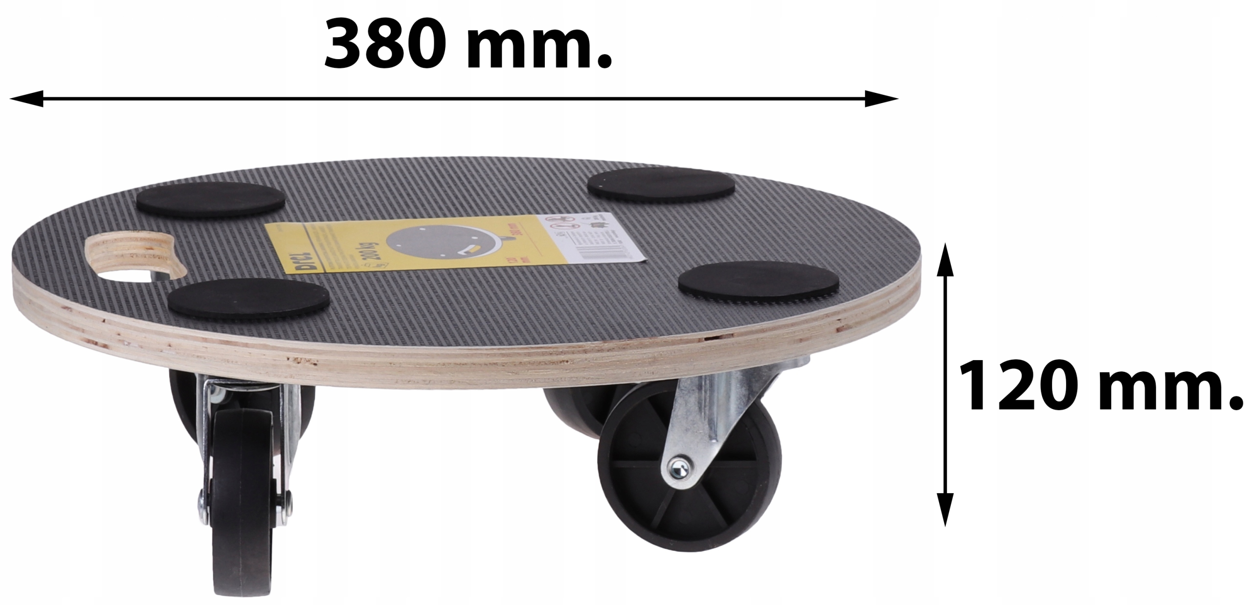 PLATFORMA WÓZEK TRANSPORTOWY MAGAZYN MEBLI 200 kg! Marka Drel/condor