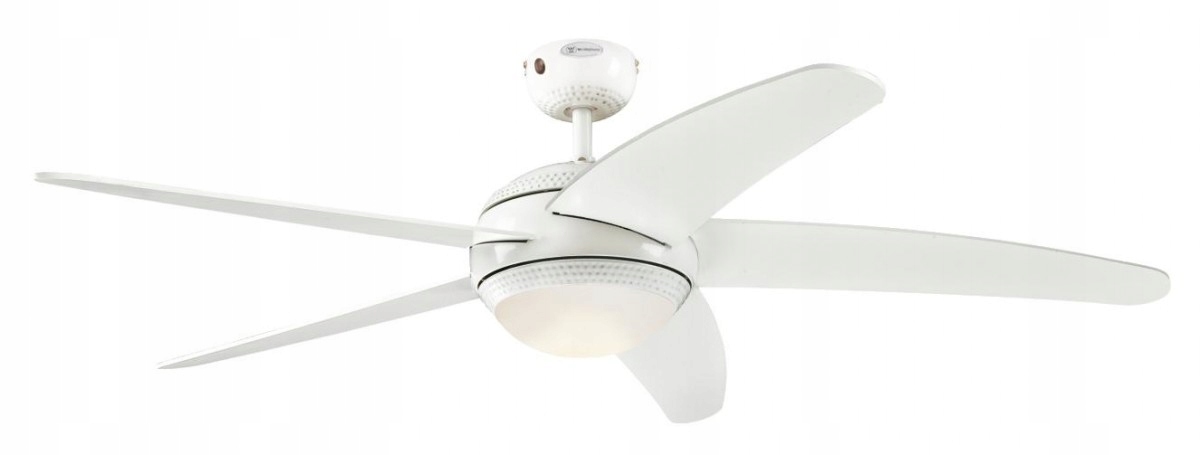 Wentylator Sufitowy Bendan Biały Lampa Led Pilot