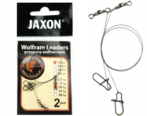 

2szt przypon Wolframowy Jaxon wolfram 15cm 10kg