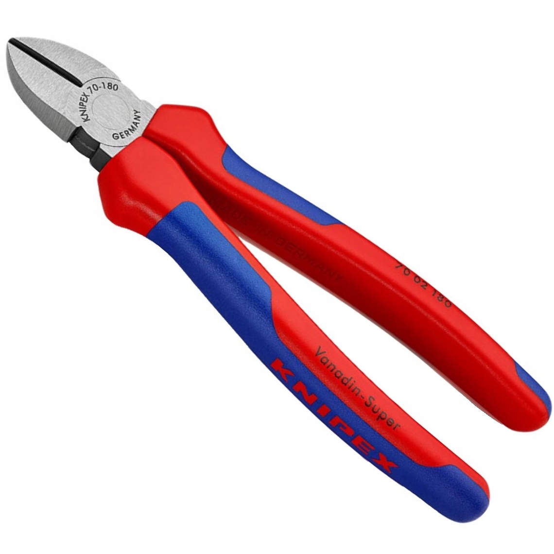 Szczypce tnące boczne 180 mm 62 Hrc Knipex 70 02 180
