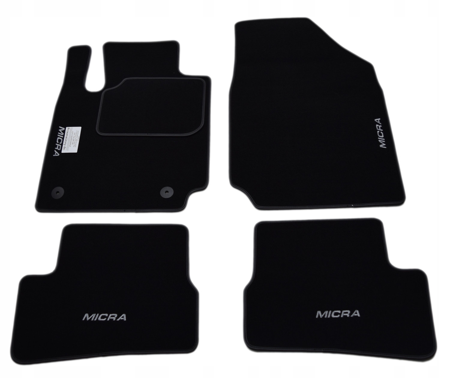 

Nissan Micra K12 2003-2010r. Dywaniki Premium Haft