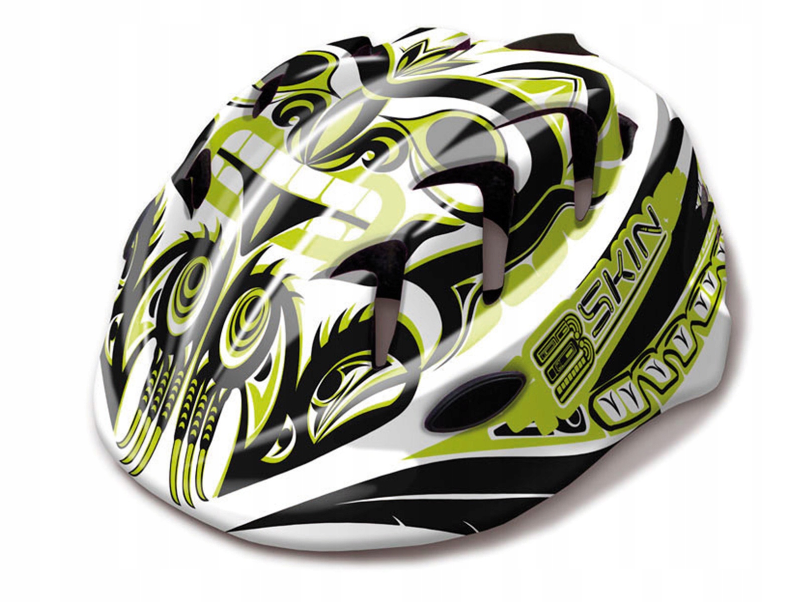 KASK rowerowy B-SKIN KIDY PRO GREEN S DZIECIĘCY