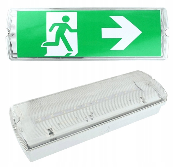 LAMPA AWARYJNA CNBOP LED 34HERMETYCZNA