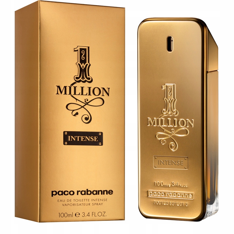 Paco Rabanne 1 Million Intense 100 ML Edt unikát
