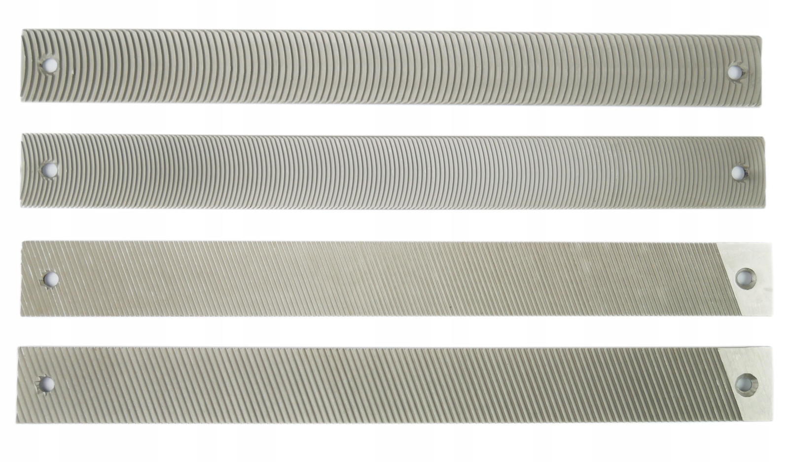 Klempířské kotouče na cín Půlkruhové, Šikmé struhadla pro obrábění Hebla