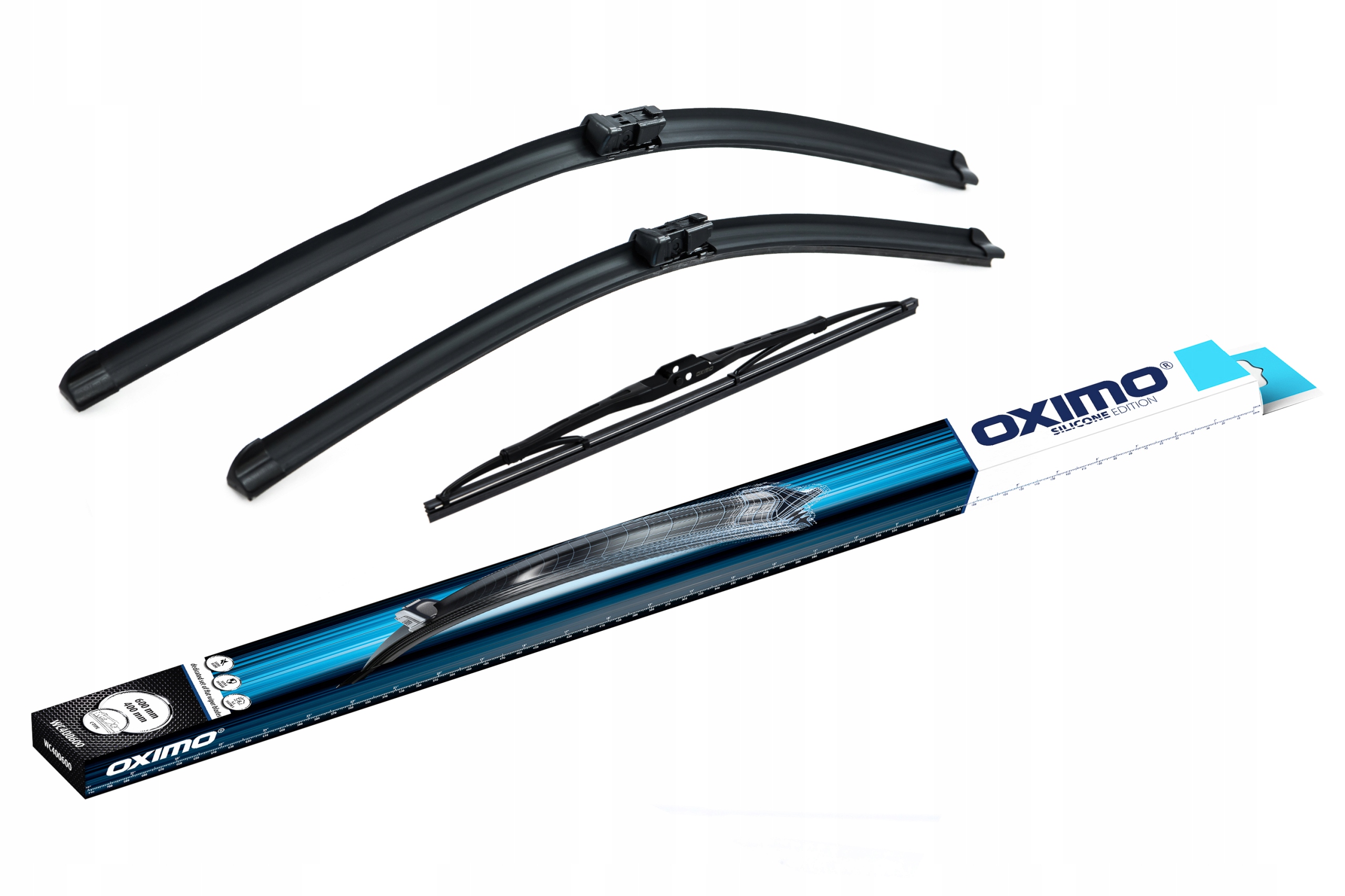 

Wycieraczki Oximo Seat Ibiza 6J5 hatch. 08-11 +tył