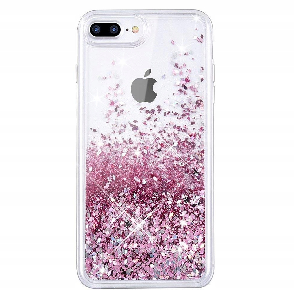 

Etui Brokat Do Iphone 7 8 Plus Liquid Case + Szkło