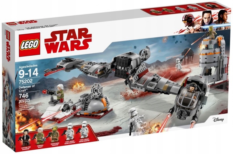 Lego 75202 Star Wars Stavebnice s bílou planetou