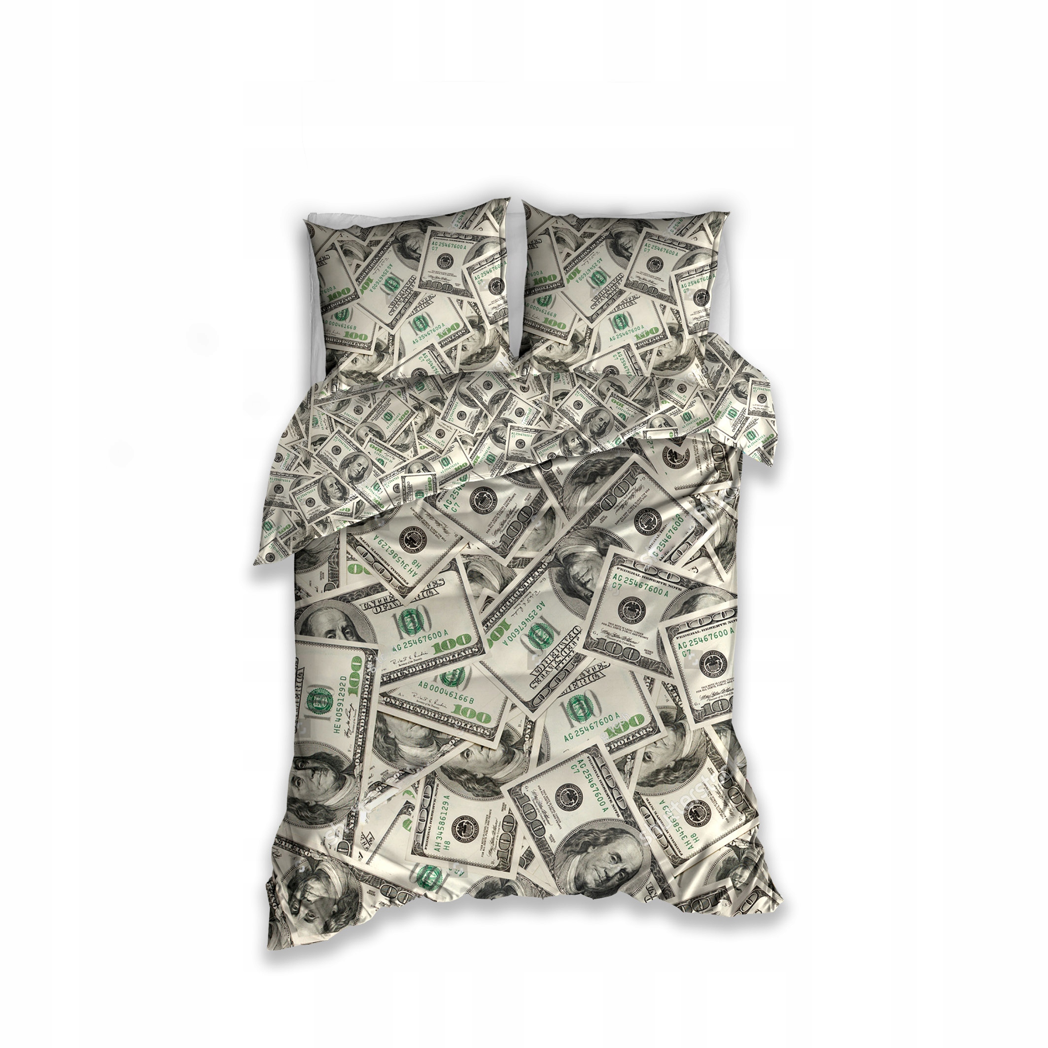 POŚCIEL 100 ZŁ PIENIĄDZE BANKNOTY BAWEŁNA 160x200 EAN (GTIN) 5902689456909