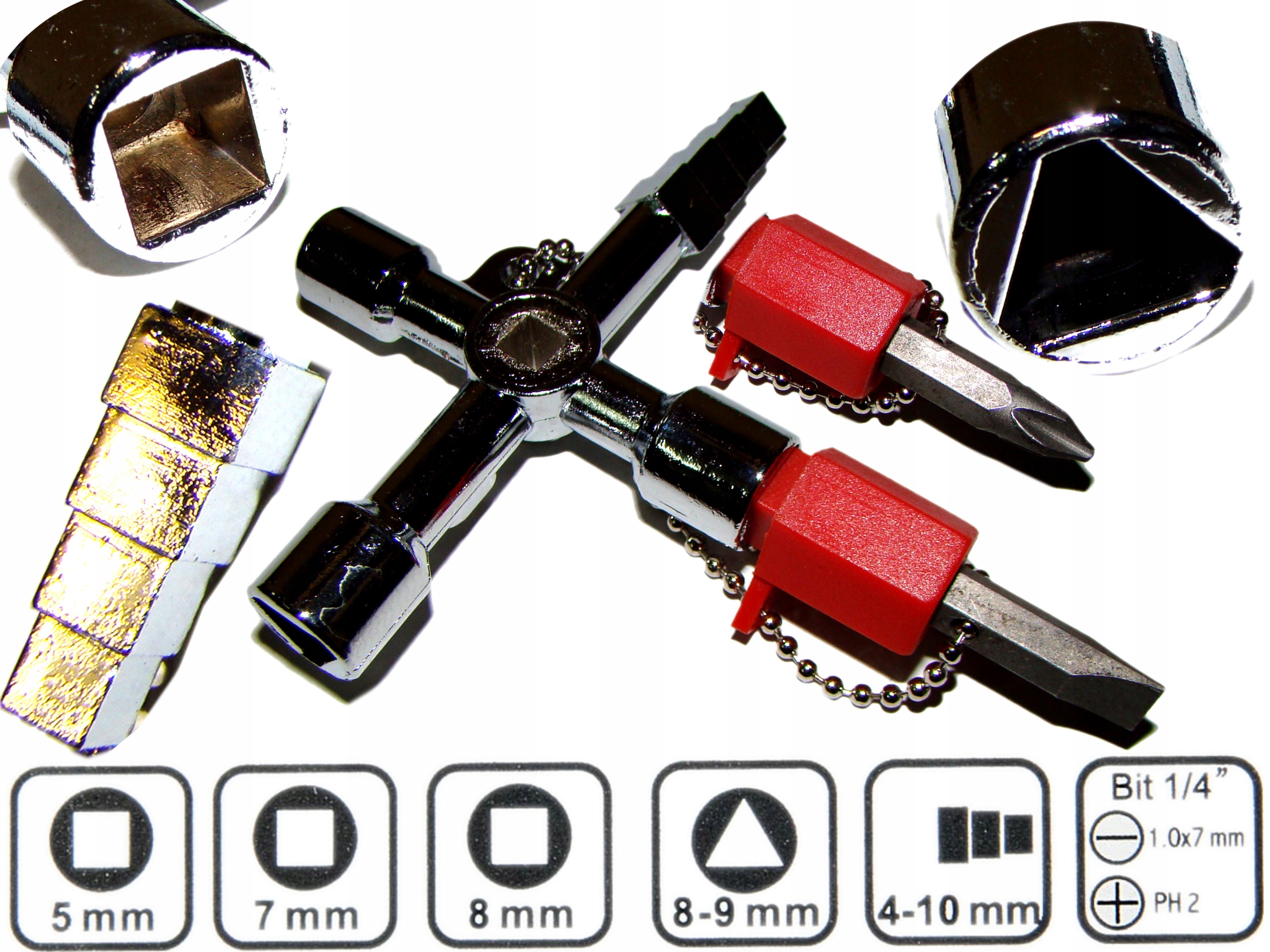 

Klucz Kluczyk Do Szafek Technicznych Gazowych Ster