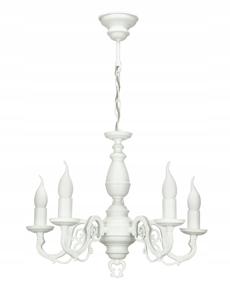 Стильный белый люстра окситанский красивый ВИОЛА