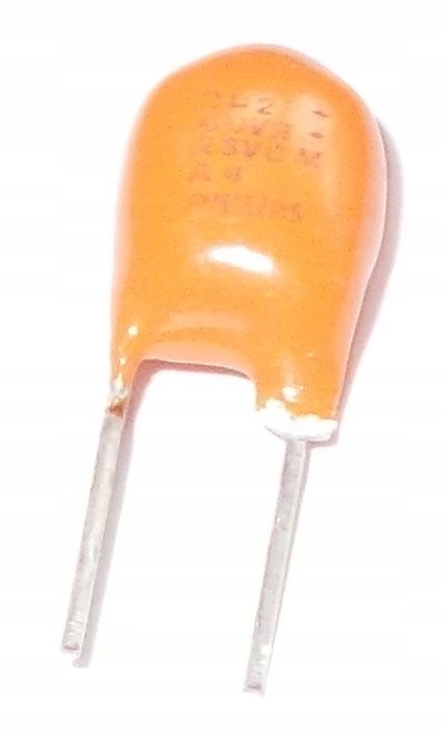 

Kondensator Tantalowy Philips 2,2uF 25V 10szt=6zł