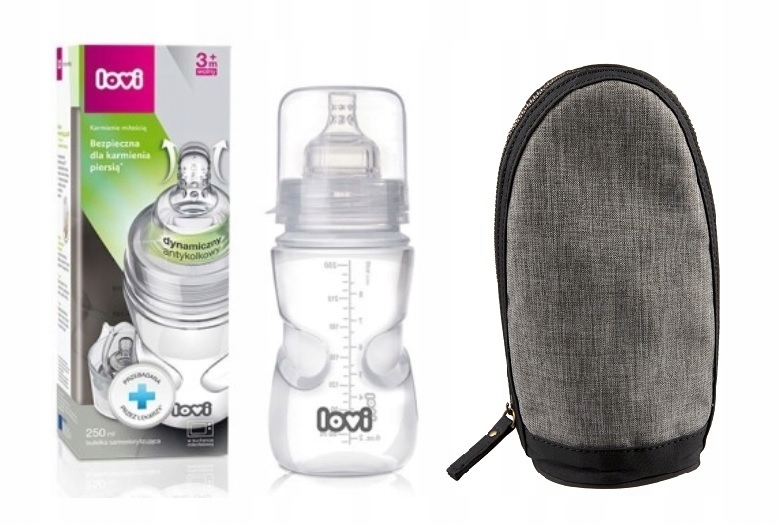 LOVI butelka samosterylizująca 250 ml smoczek 3+