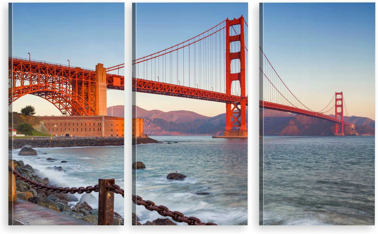 

Tryptyk Obraz Na Ścianę San Francisco Most 800 Wz