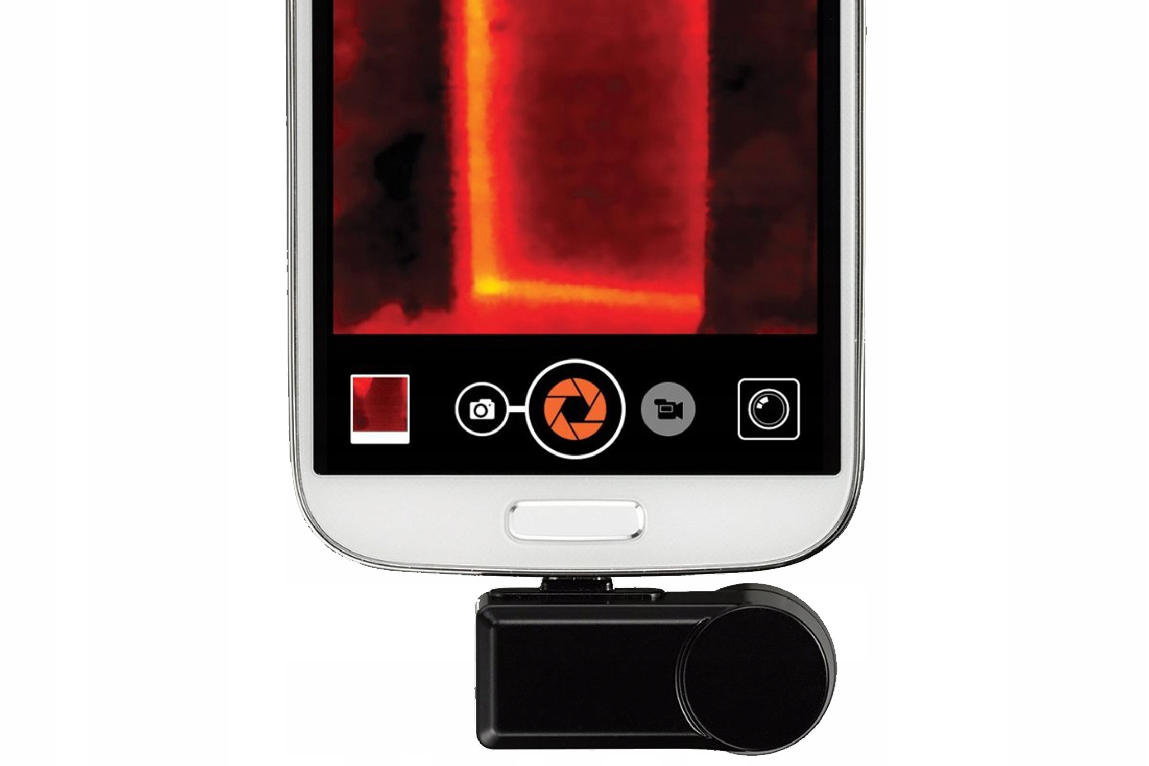 SEEK THERMAL COMPACT iOS Kamera termowizyjna Waga produktu z opakowaniem jednostkowym 0.3 kg