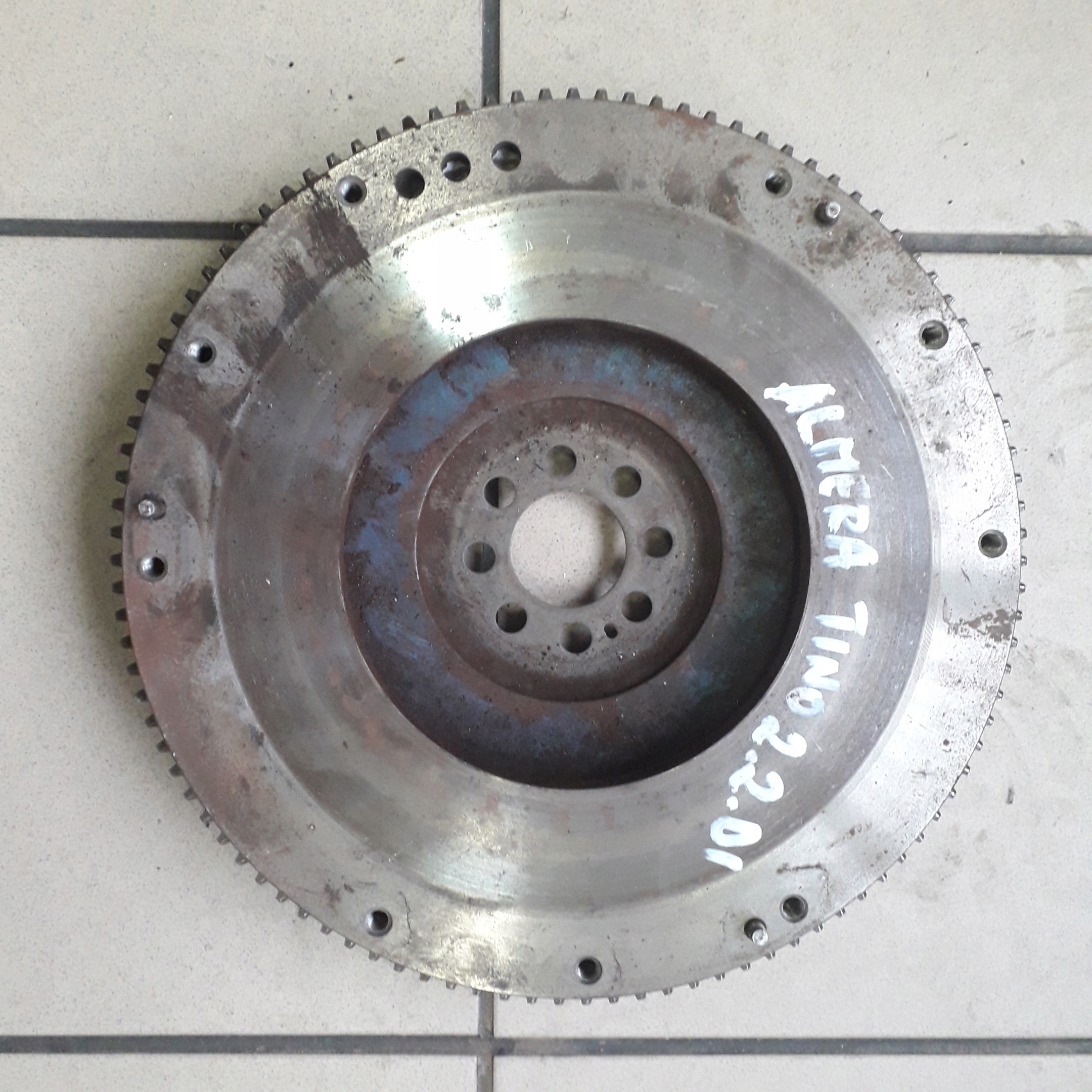 NISSAN ALMERA N16 и Tino 2.2 DI DCI маховик